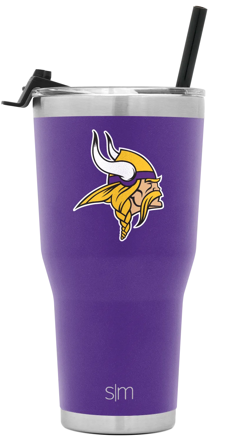 NFL Cruiser Tumbler with Flip Lid and Straw