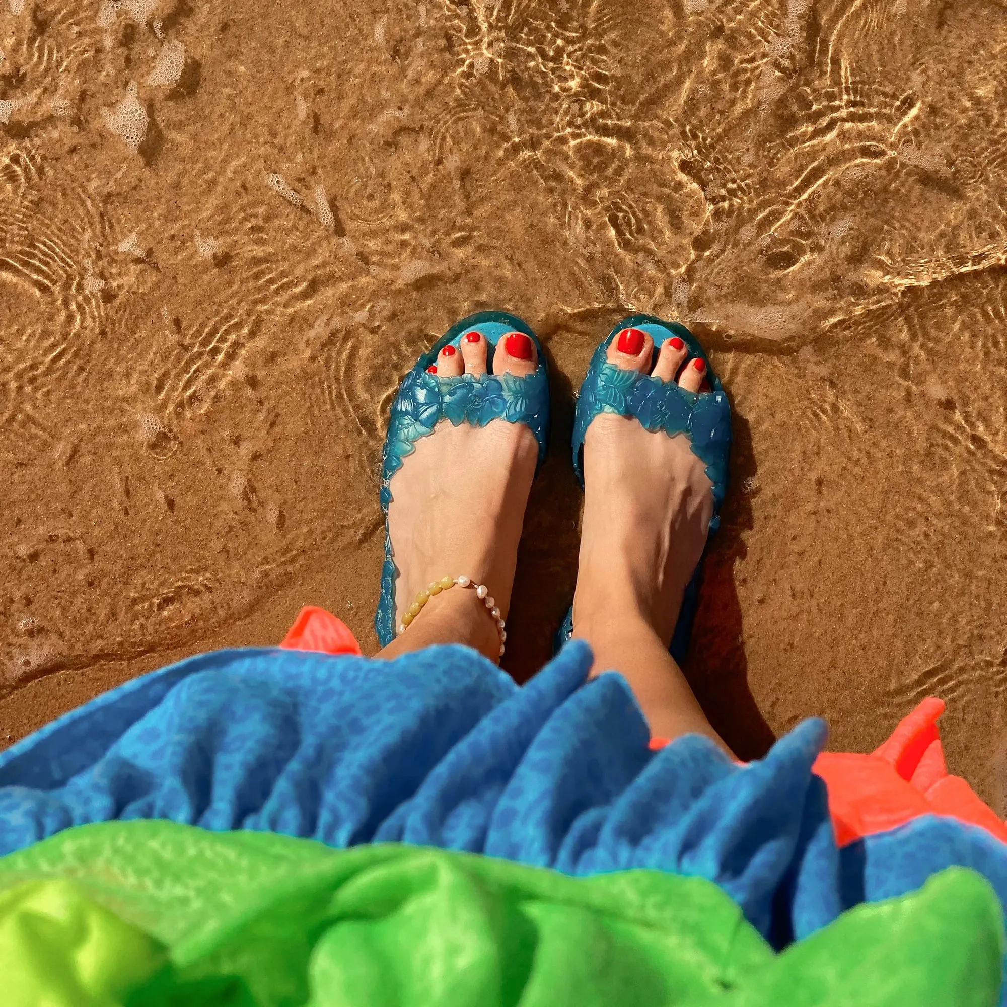 Original Butterfly Neon Blue Sandal