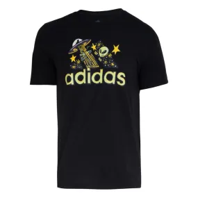 Playera Adidas Hombre M Doodle F T In7975 Negro