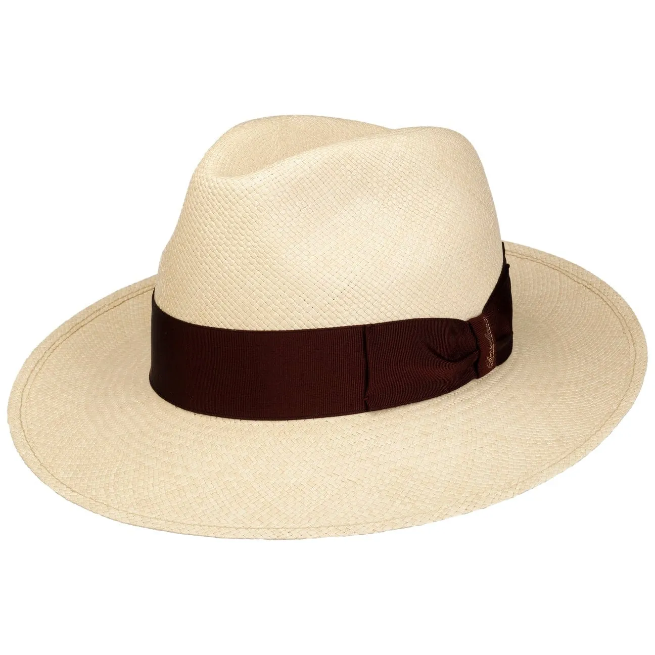 Premium Bogart Panama Hat by Borsalino