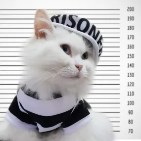 Prisoner Pet Costume