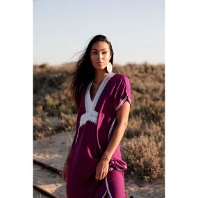 Purple Marine Marrakech Lounge Kaftan Caftan, Vacation Dress, Moroccan Kaftan