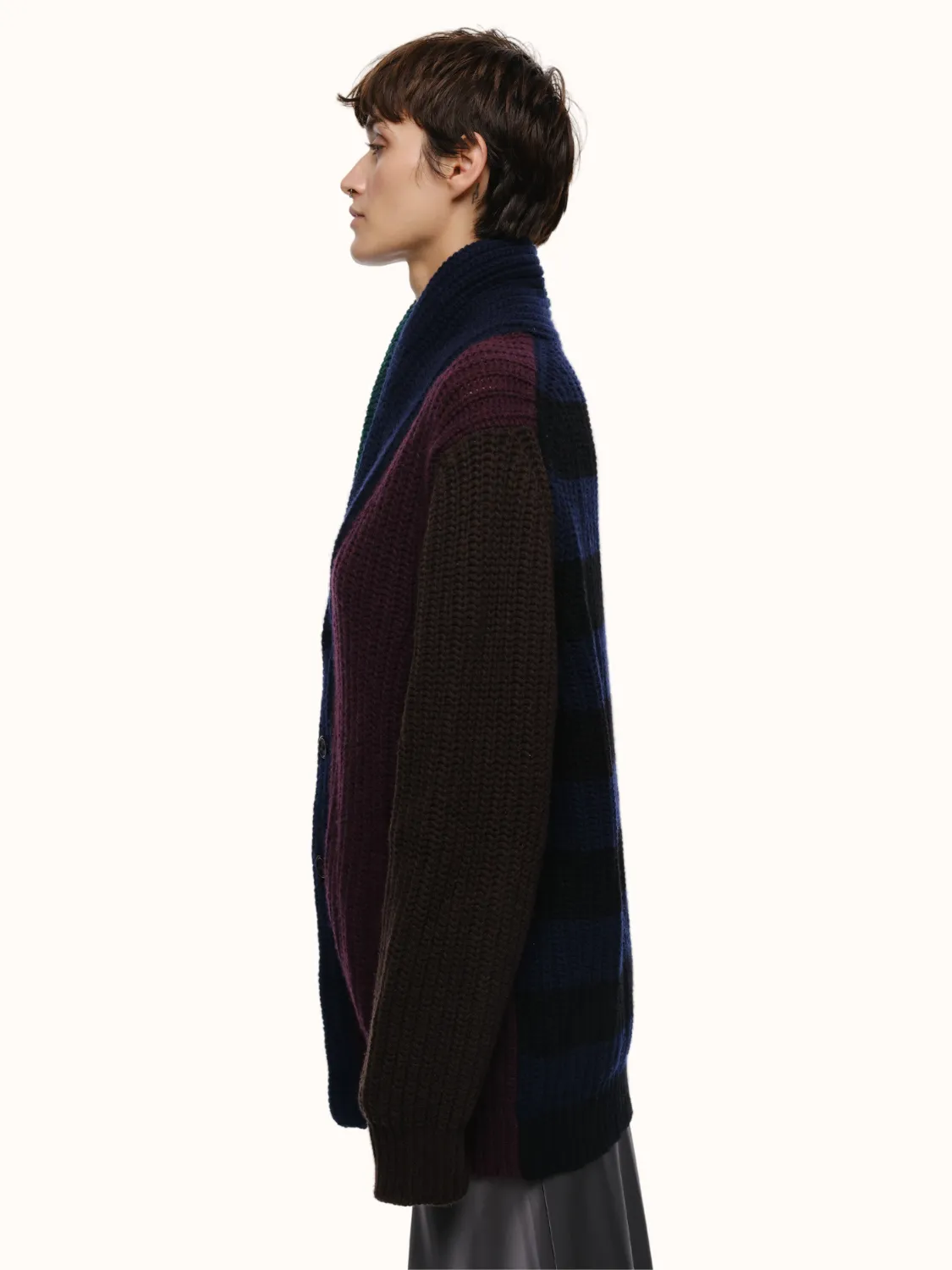 Quinn Cardigan in Recycled Cashmere & Recycled Wool