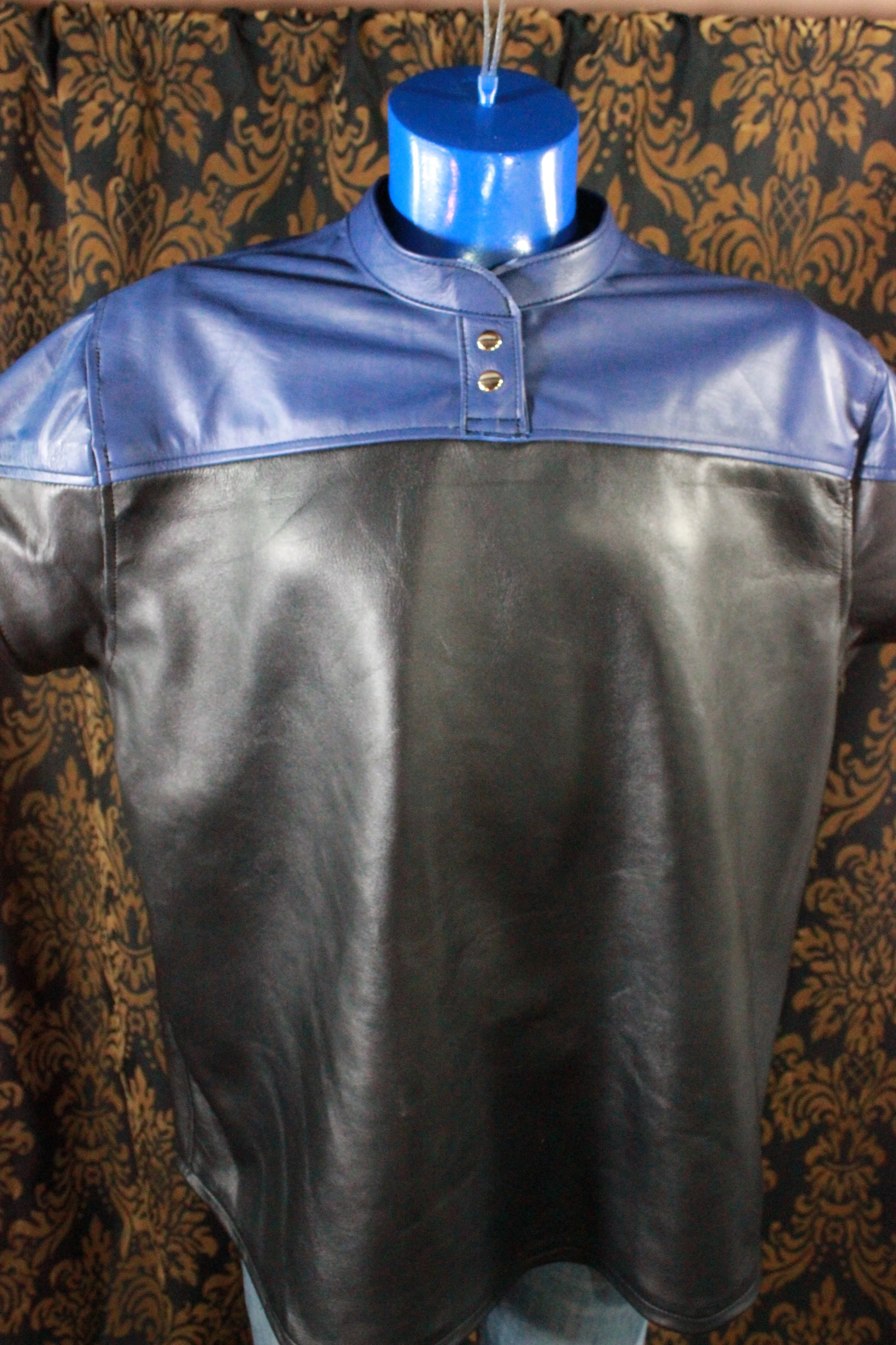 "Trek" Style Leather Shirt