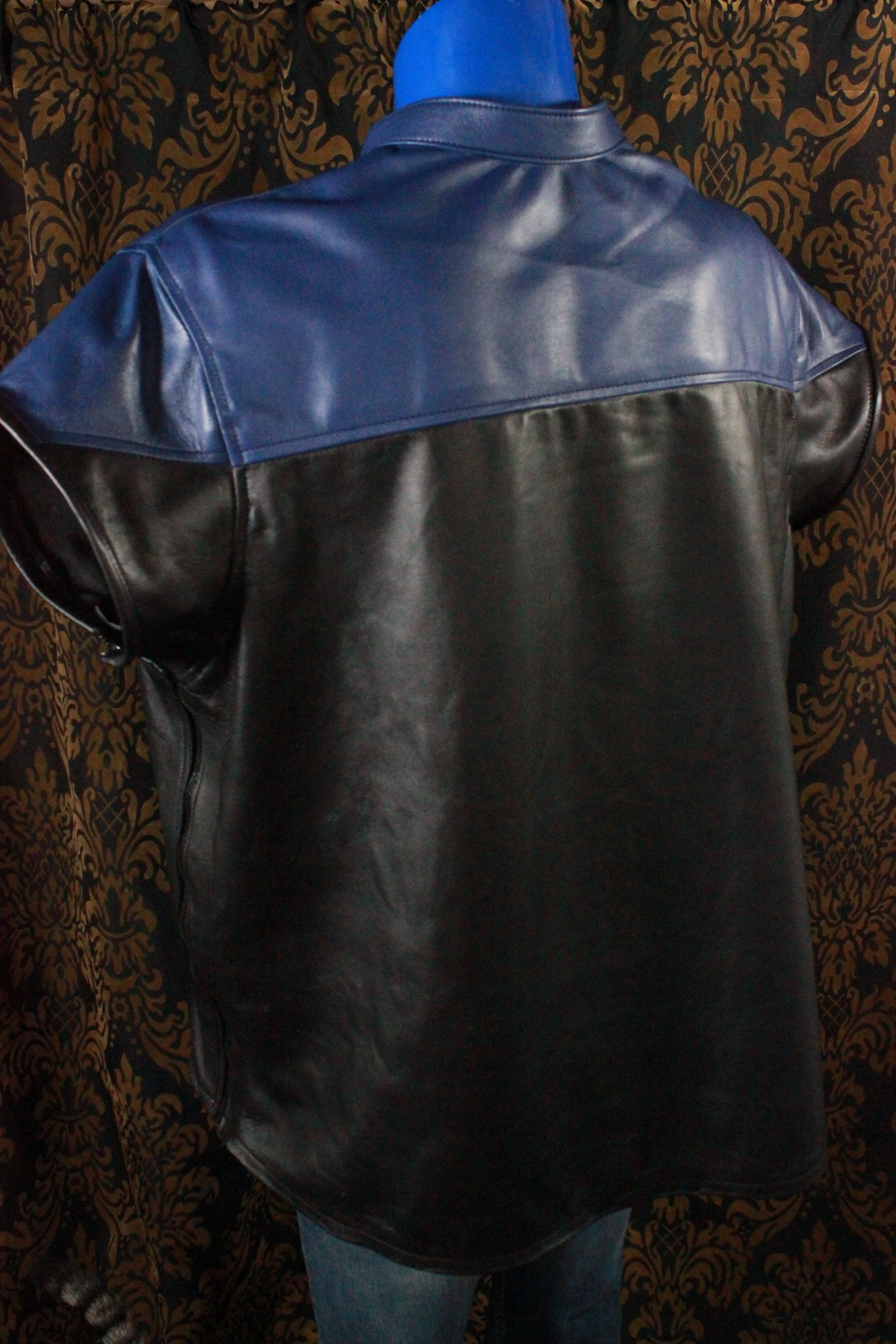 "Trek" Style Leather Shirt