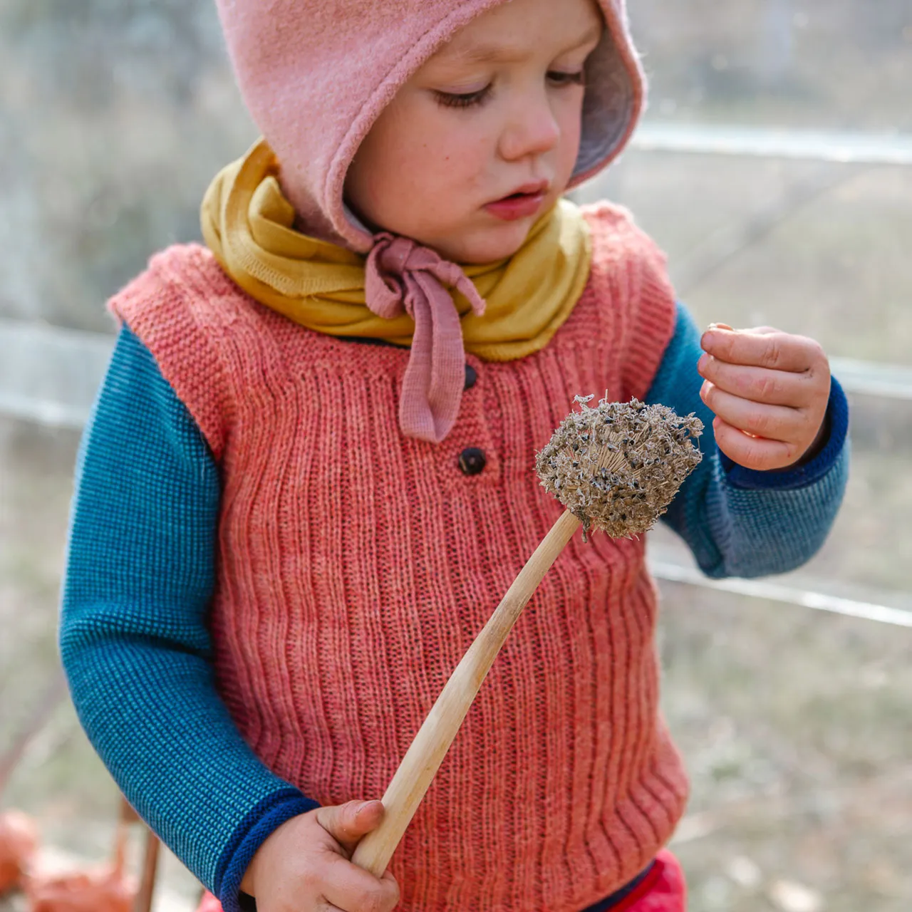 Rico Vest in Baby Alpaca (0-6y)