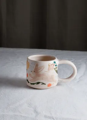 SAMPLES - Garden Visitors Off White Mug