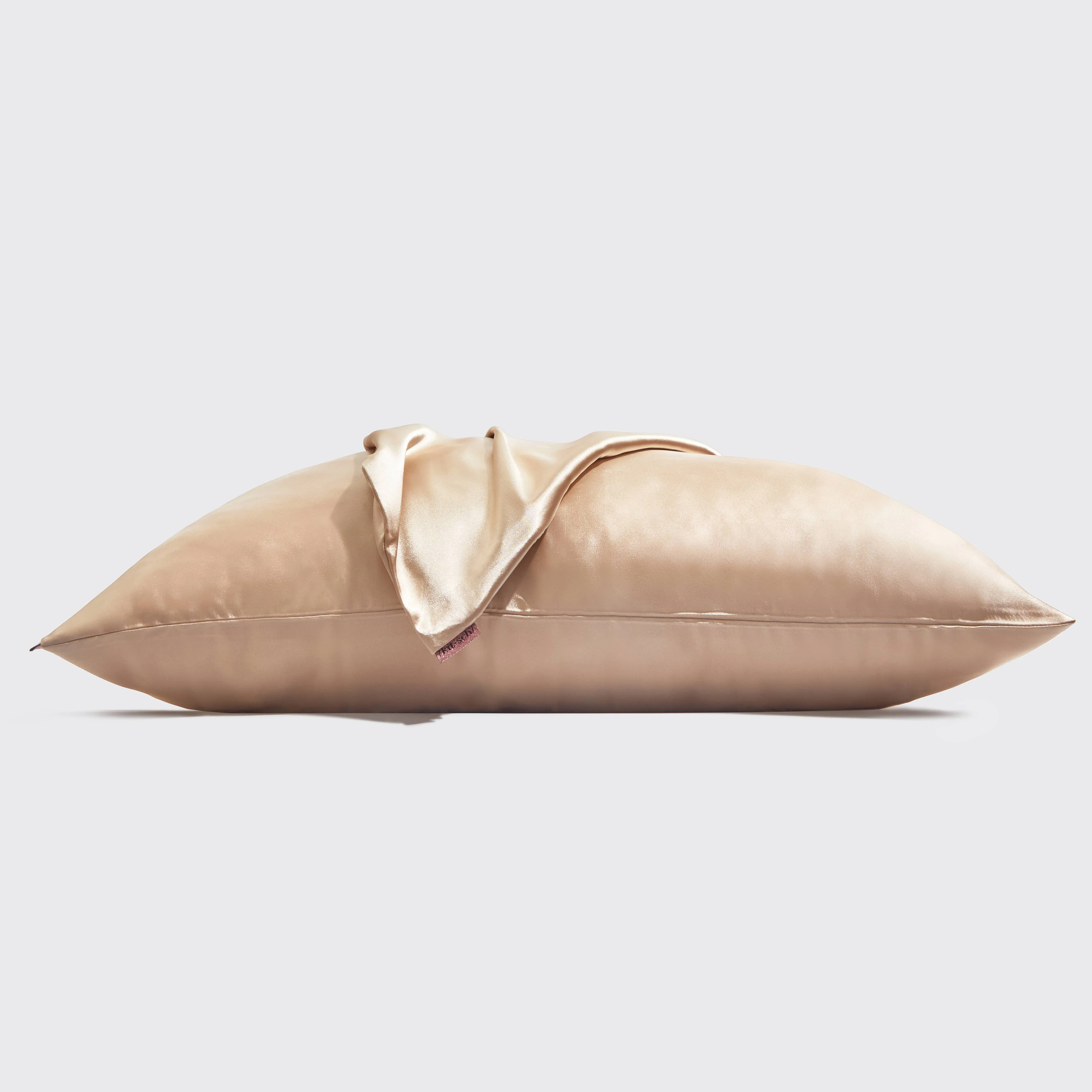 Satin Pillowcase in Champagne