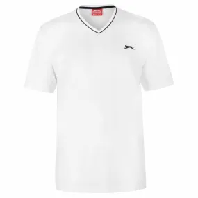 Slazenger Mens V Neck T Shirt Short Sleeve Tee Top Clothing Wear