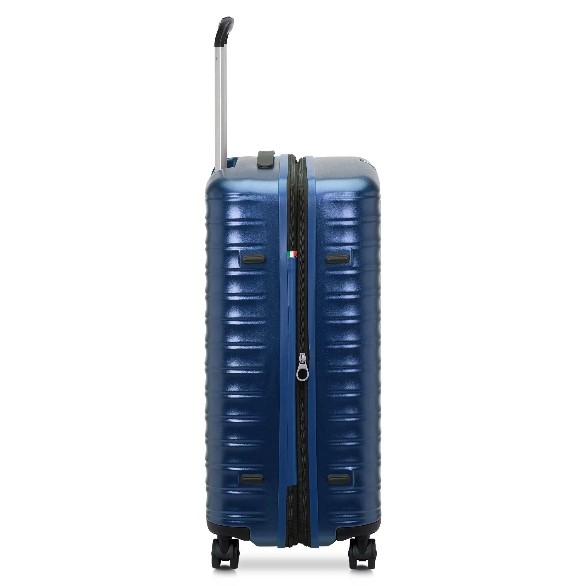 Trolley Medio 65 Cm RONCATO Wave Denim Rigido 4 Ruote Espandibile