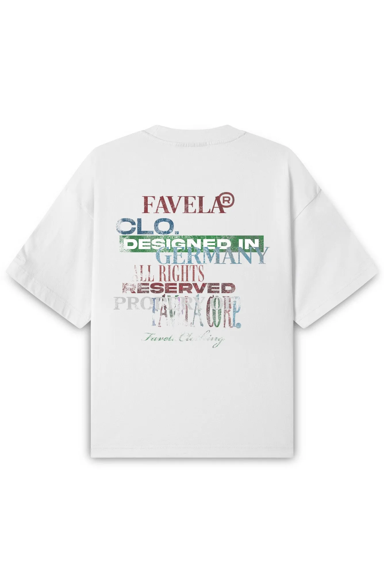 TYPOGRAPHY WHITE T-SHIRT