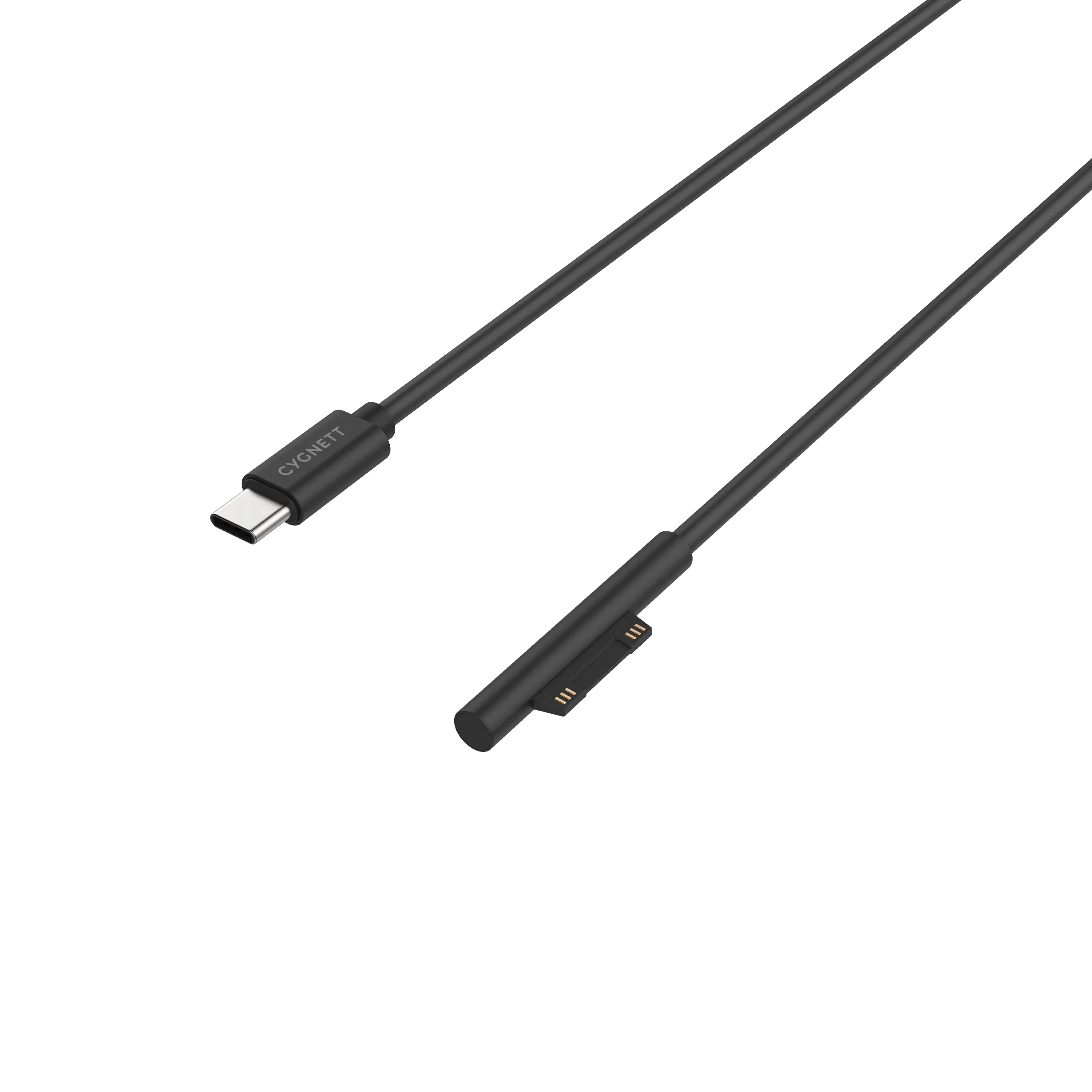 USB-C to Microsoft Surface Laptop Cable - Black 2m