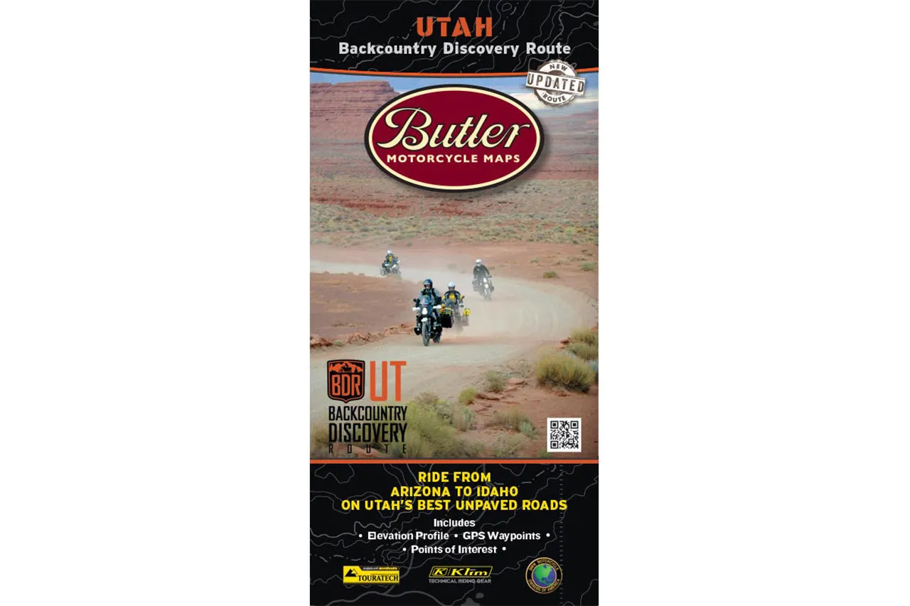 Utah Backcountry Discovery Route Map