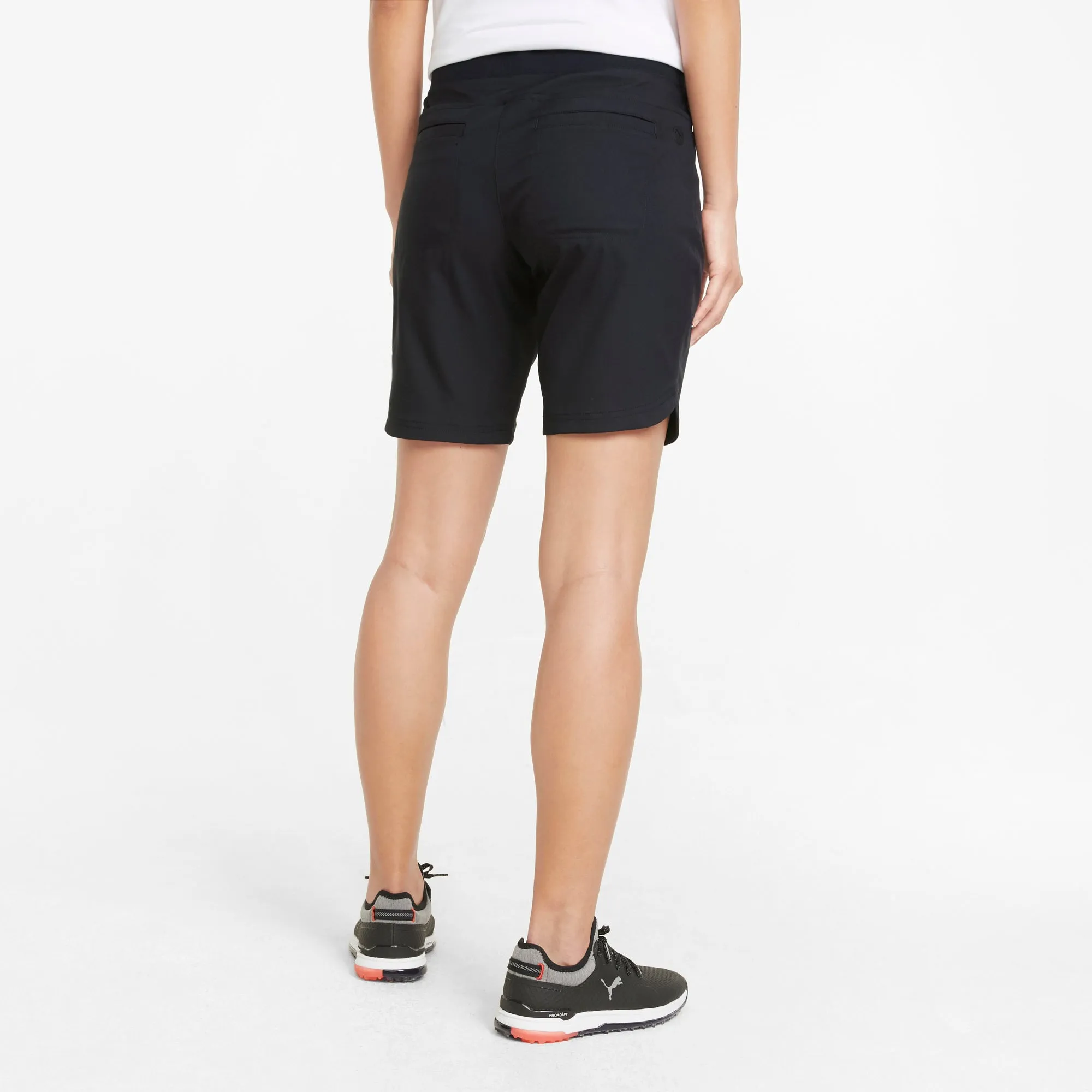 Women's Bermuda Golf Shorts | Puma Black