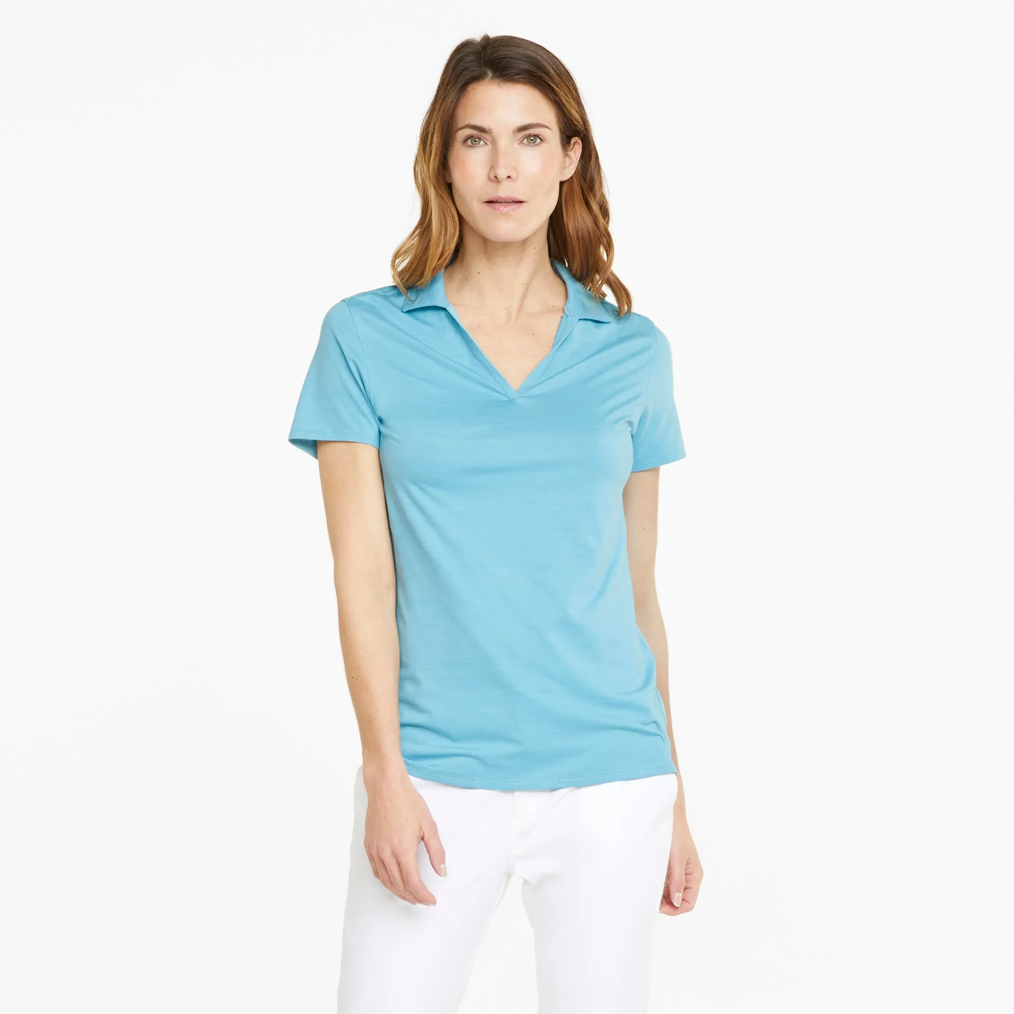 Women's CLOUDSPUN Coast Golf Polo | Dusty Aqua