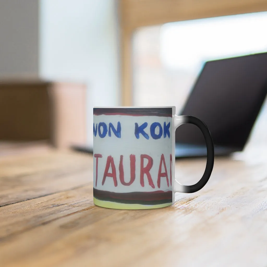 WON KOK Storefront Color Changing Mug