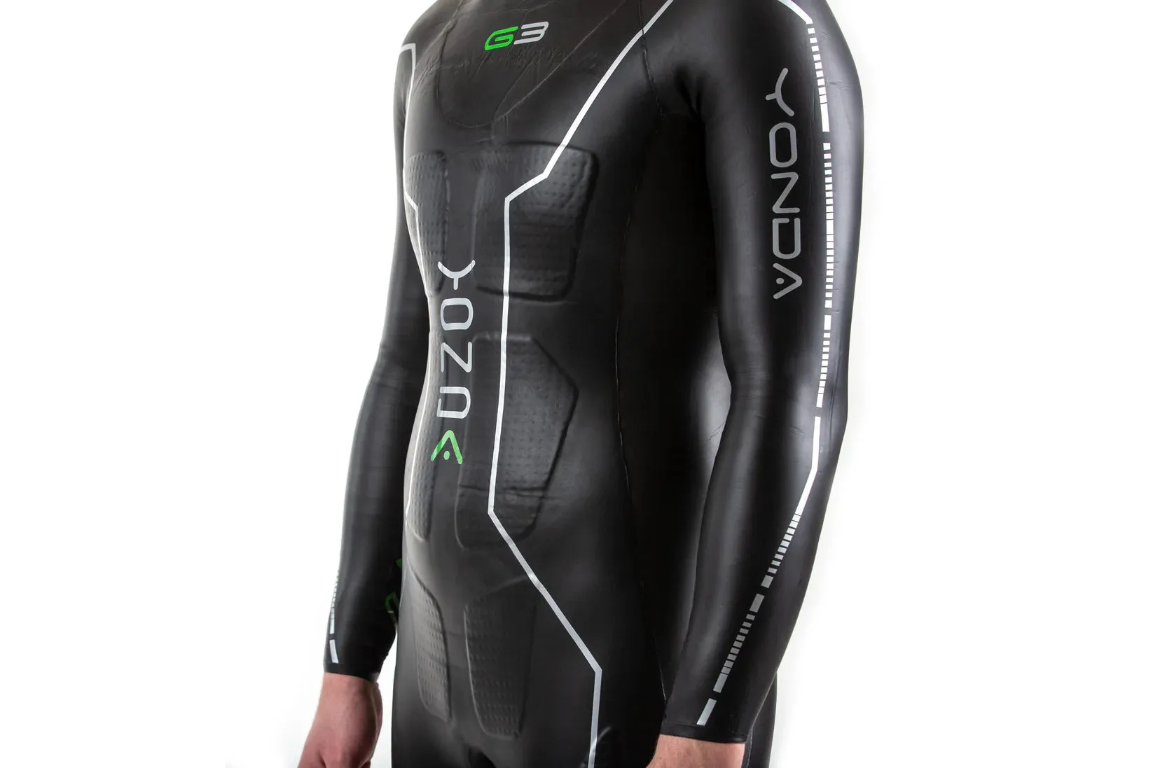 Yonda | Ghost 3 Wetsuit | Black | Heren