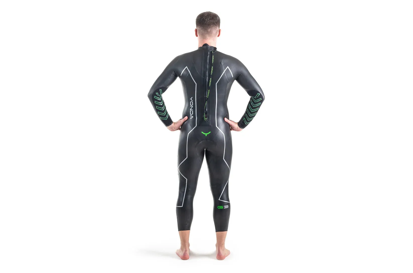 Yonda | Ghost 3 Wetsuit | Black | Heren