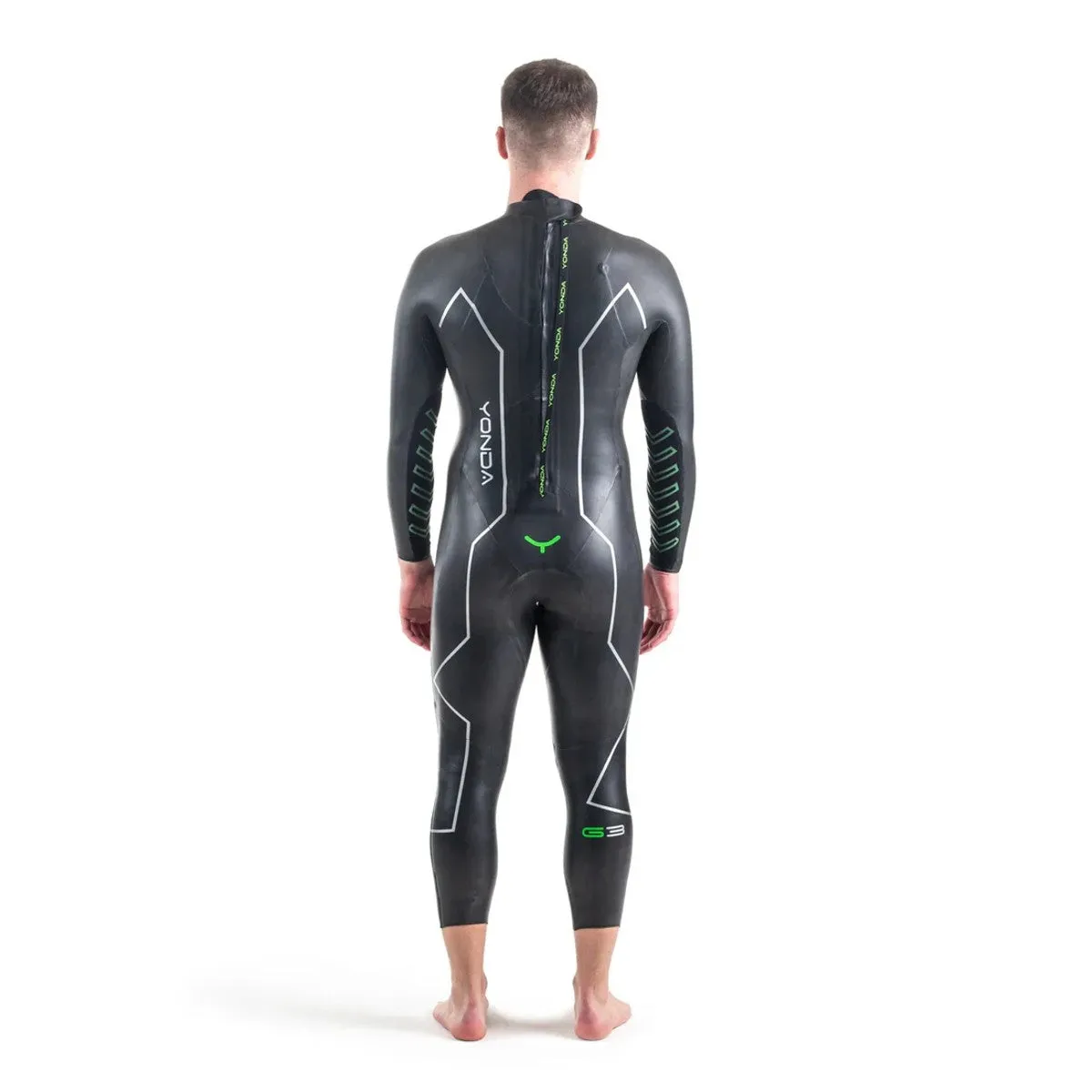 Yonda | Ghost 3 Wetsuit | Black | Heren